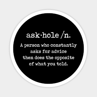 askhole Magnet